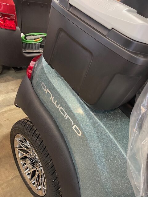 2026 Club Car Onward 2 Pass Sea Breeze Metallic - Image 2