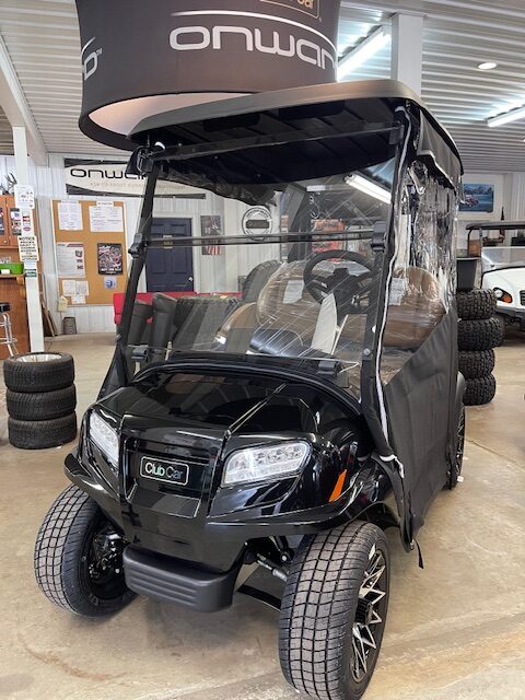 2026 Club Car Onward 2 Pass Lithium Ion Tuxedo Black