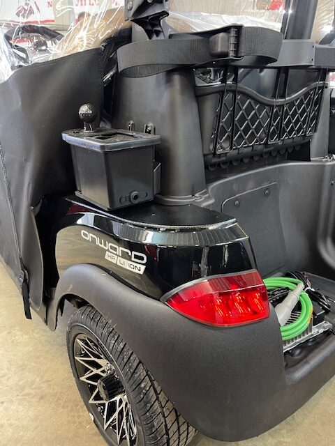 2026 Club Car Onward 2 Pass Lithium Ion Tuxedo Black - Image 3