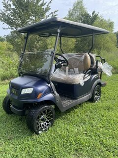 2027 Club Car Onward 4 Pass Non Lifted GAS MATTE Blue