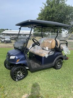 2027 Club Car Onward 4 Pass Non Lifted GAS MATTE Blue - Image 5